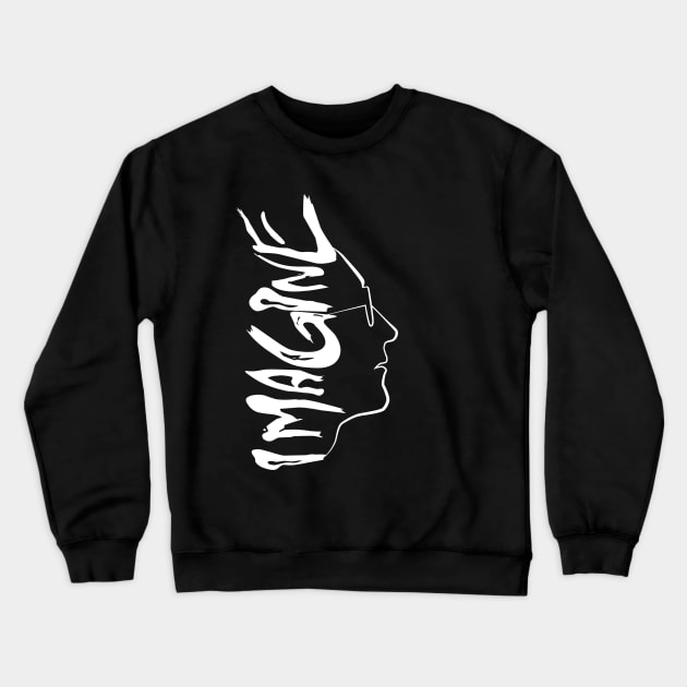 Imagine Your Music Crewneck Sweatshirt by MucisianArt